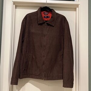 Bass unisex brown corduroy jacket, XL